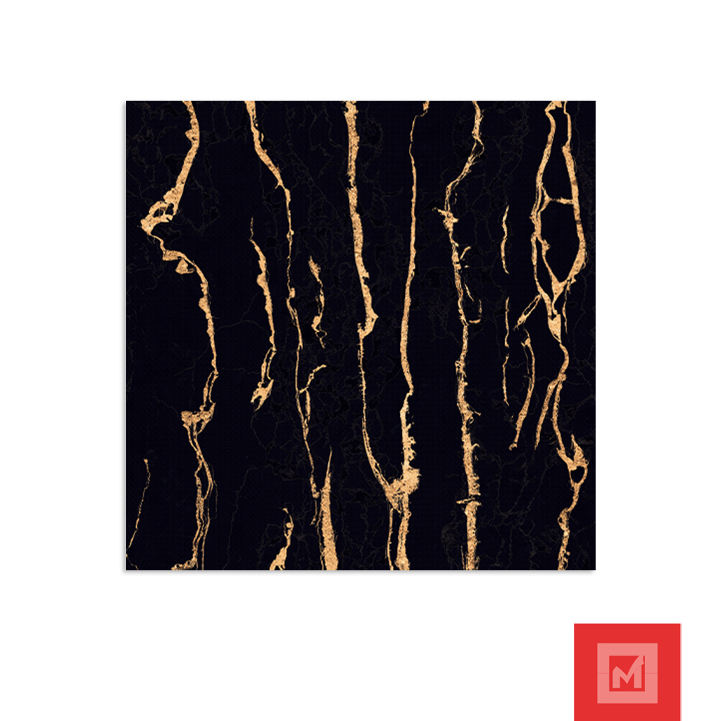 Imagen de Porcelanato Importado Marquina Gold 60x60cm 3